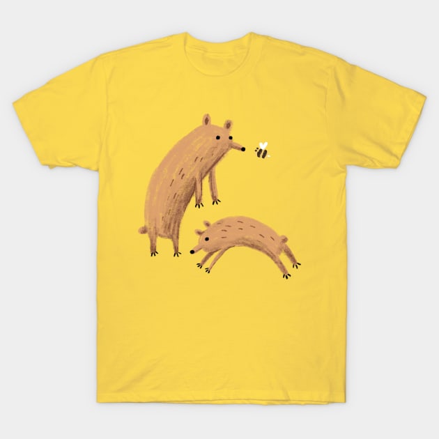 Bee & Bears T-Shirt by Sophie Corrigan